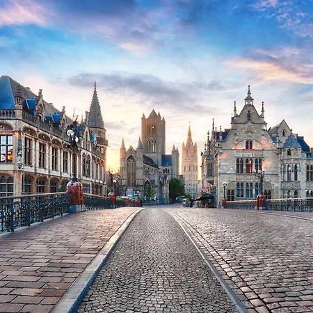 Romantic Unesco Medieval House In The City Center Gent Buitenkant foto